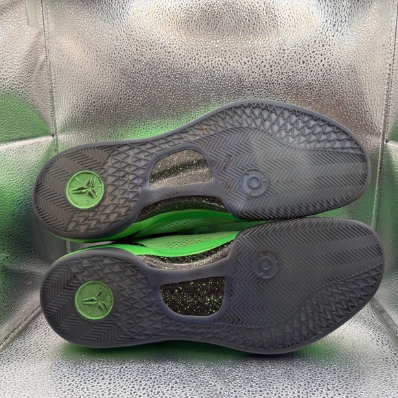 Size 14 Nike Kobe 8 Elite Poison Green/Blackened Blue‎ Mens Sneakers 586156-300 - Picture 12 of 12